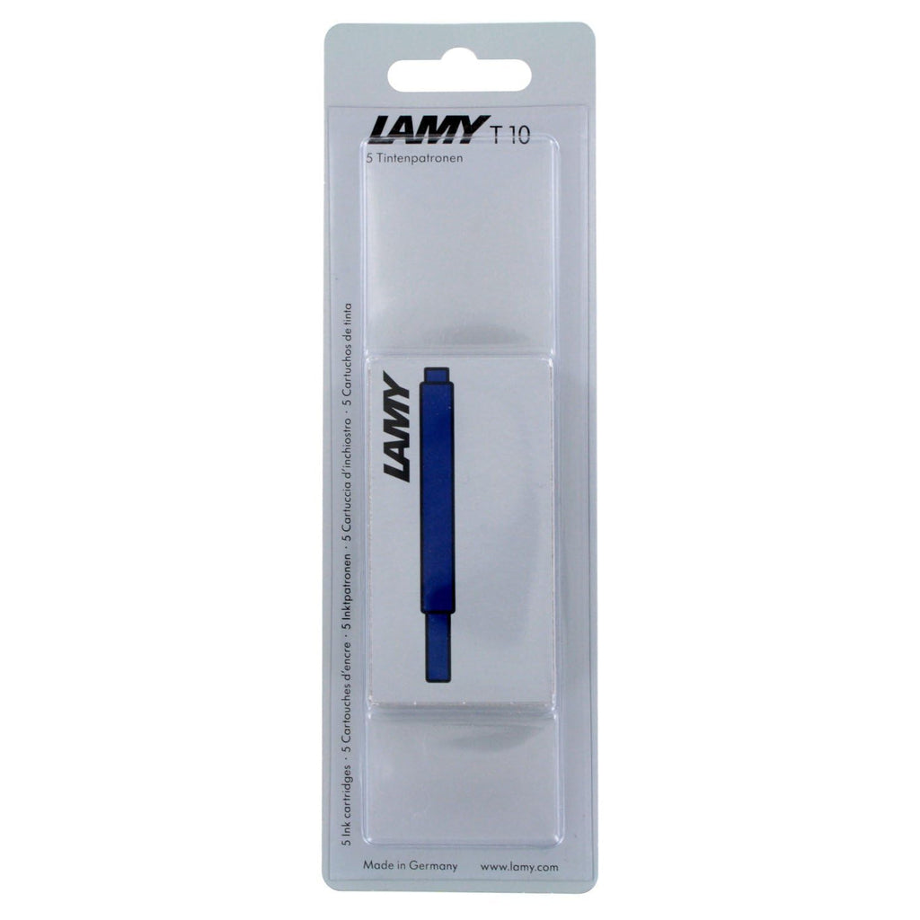 Lamy Fountain Pen Ink Cartridges, Black/Blue Ink, Pack of 20 (LT10BKBL)