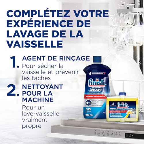 Finish Power Ball Quantum Ultimate Dishwasher Detergent Tabs, Scrubs, Degreases, Shines, Ultimate Clean & Shine 1st time everytime, 72 Tabs