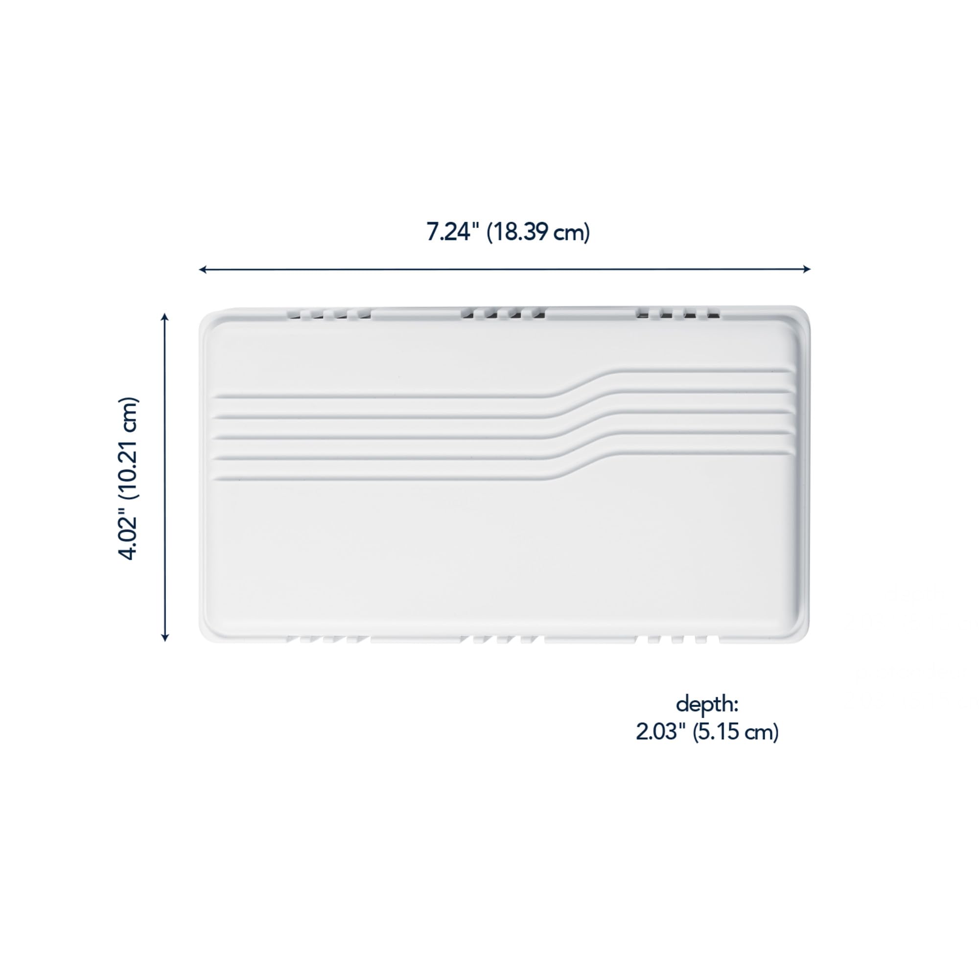 Heath Zenith Wired Mechanical Doorbell Chime, White, Plastic, Wired, 2 Tunes, Vertical, Horizontal, 80 dB, Button Not Included