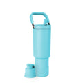 Simple Modern Trek Pivot | 40oz Flip Straw Tumbler with Handle | Water Bottle & Boot | Interchangeable Straw & Chug Lids | Insulated Stainless Steel Jug | Gym Sports Outdoors | Nantucket Tides