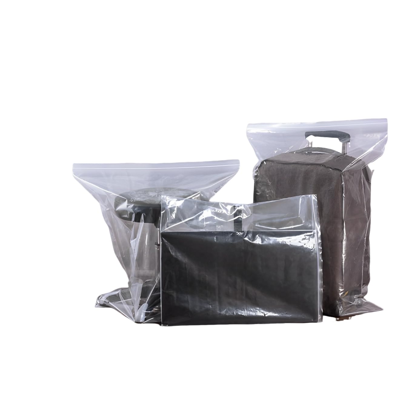 15 Pieces Large 5 Gallon Plastic Zipper Storage Bags 18x24 Inches Clear Reclosable Storage Bag