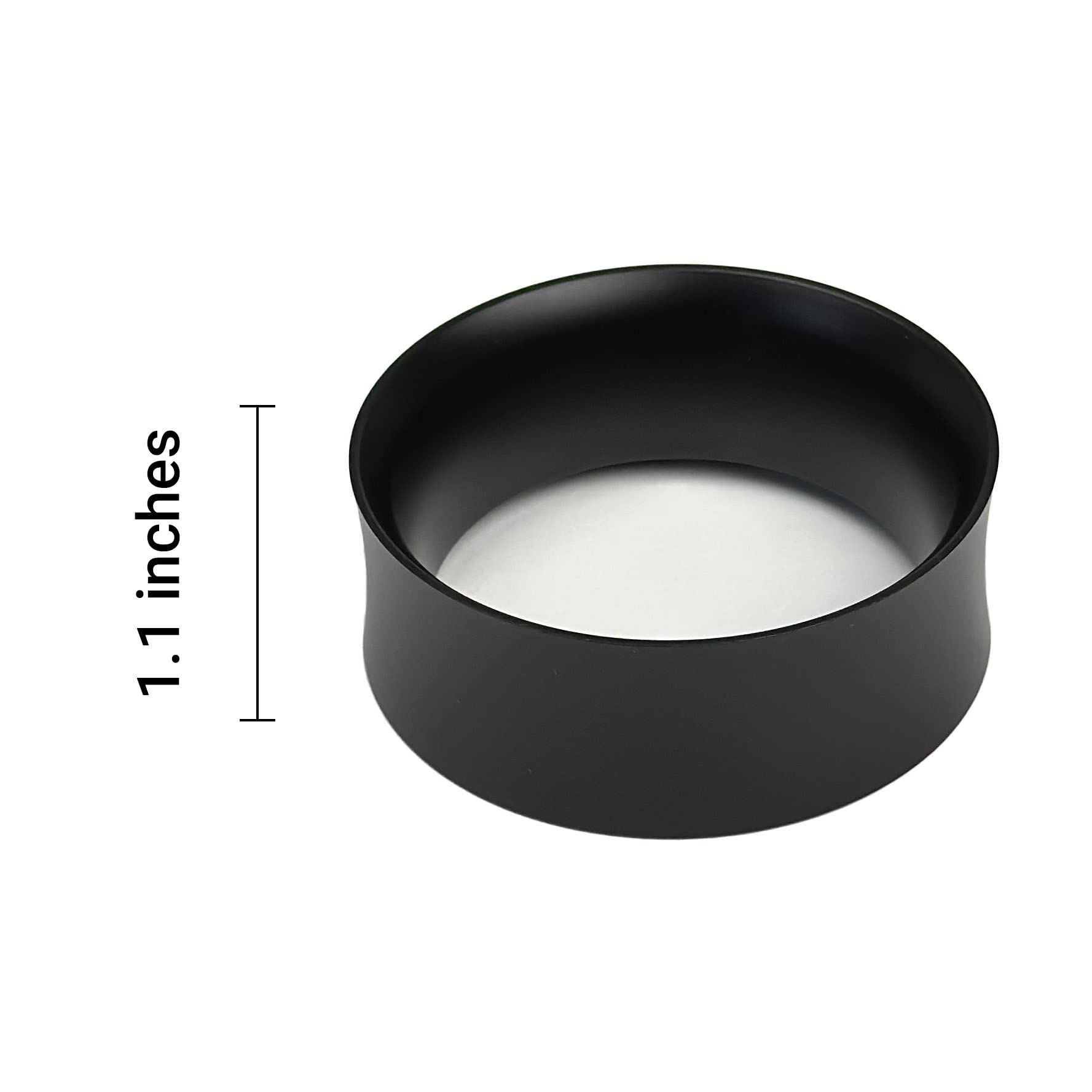 MiiCoffee 58mm Magnetic Aluminum Dosing Funnel - Espresso Coffee Dosing Ring - with 9 Magnetized Steel Compatible with 58mm Portafilter (Tall)
