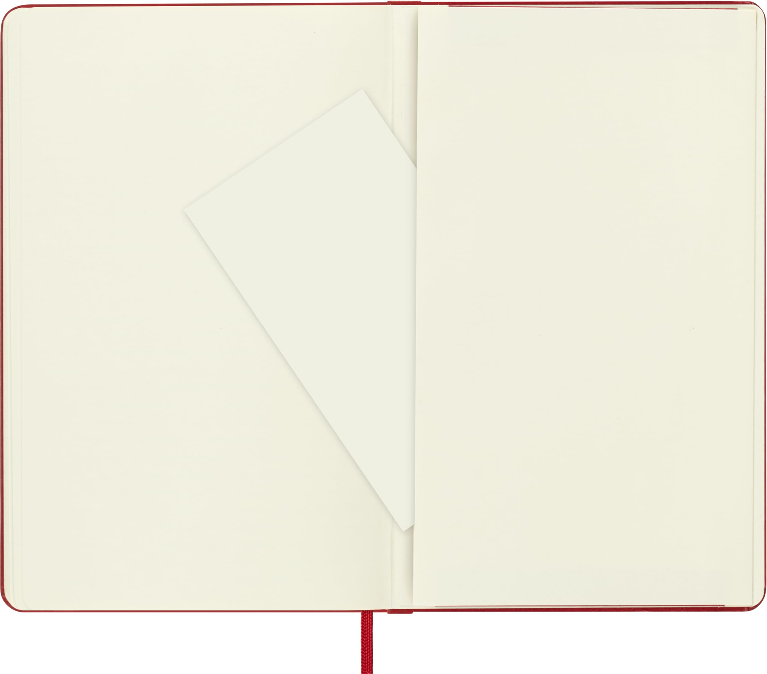 Moleskine Art Sketchbook, Hard Cover, Large (5" x 8.25") Plain/Blank, Scarlet Red, 104 Pages