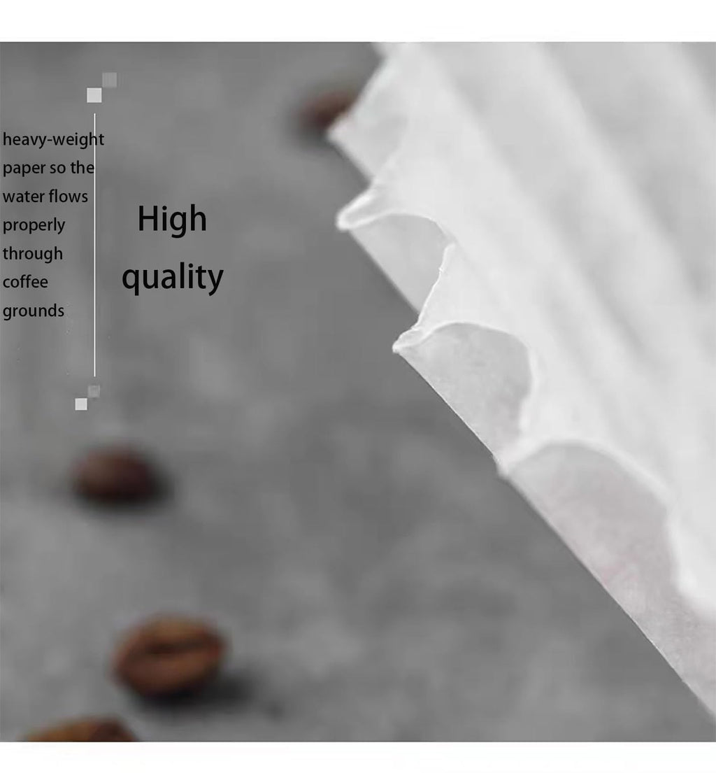 12-Cup Commercial Coffee Filters, Large Coffee Filters，Premium Quality, (9 ¾ Inch x 4 ¼ Inch) All-Natural, Big & Tall Filters Compatible with Coffee Machines - Woman Owned（300 Pack）