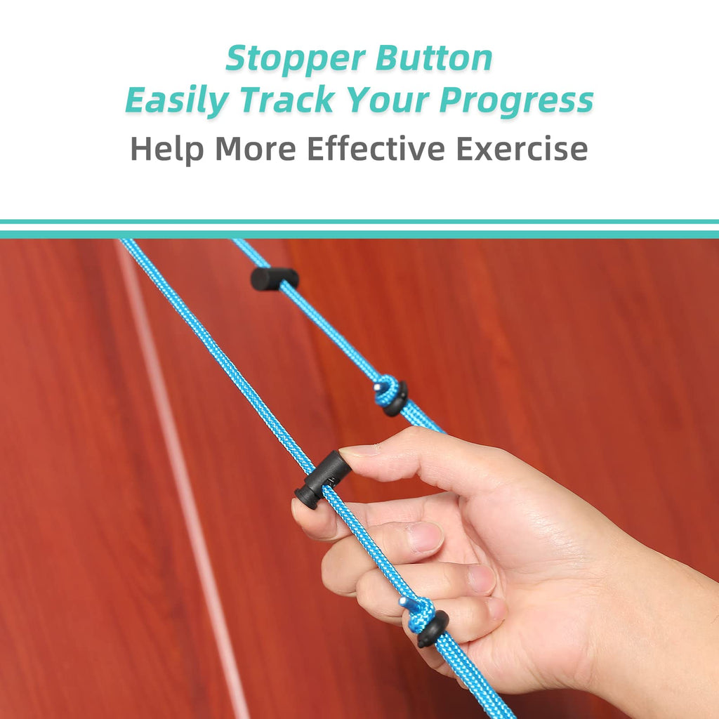 Fanwer Shoulder Pulley - Exercise Pulleys for Shoulder Rehab Over Door & Physical Therapy