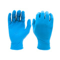 Showa 7500PF Disposable Powder Free Nitrile Safety Glove, Medium (Box of 100 Gloves) , Blue