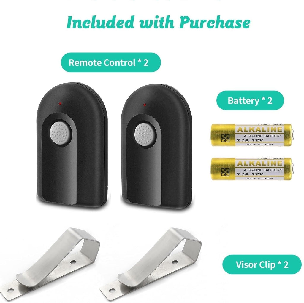 Datonten Garage Door Opener Remote,Replacement for ACSCTG Type 1,GIT-1,390MHZ,2 Pack