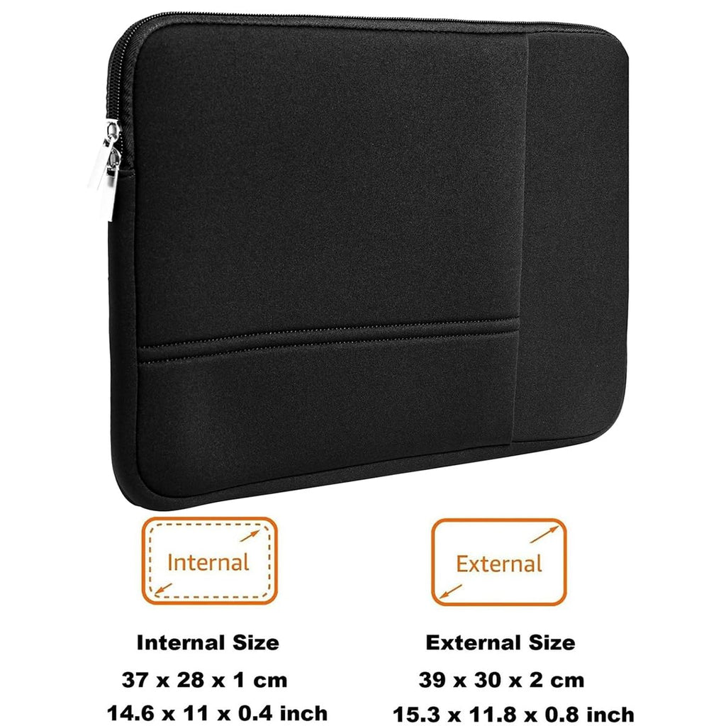 Portable Monitor Case 15.6 inch Soft Protective Carrying Sleeve Bag Pounch for 15.6'' External Monitor Display