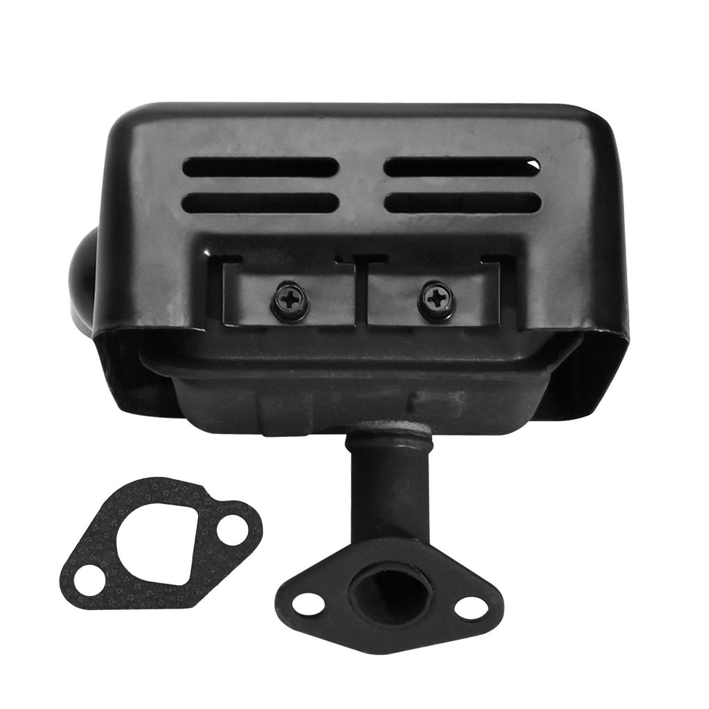 Anxingo 18310-ZF1-000 Muffler Exhaust Silencer Assembly, Replacement for Honda Clone 159cc 196cc 212cc 224cc GX120 GX140 GX160 GX200 Engines 5.5 6.5 7hp Models, Replaces 18321-ZH8-820