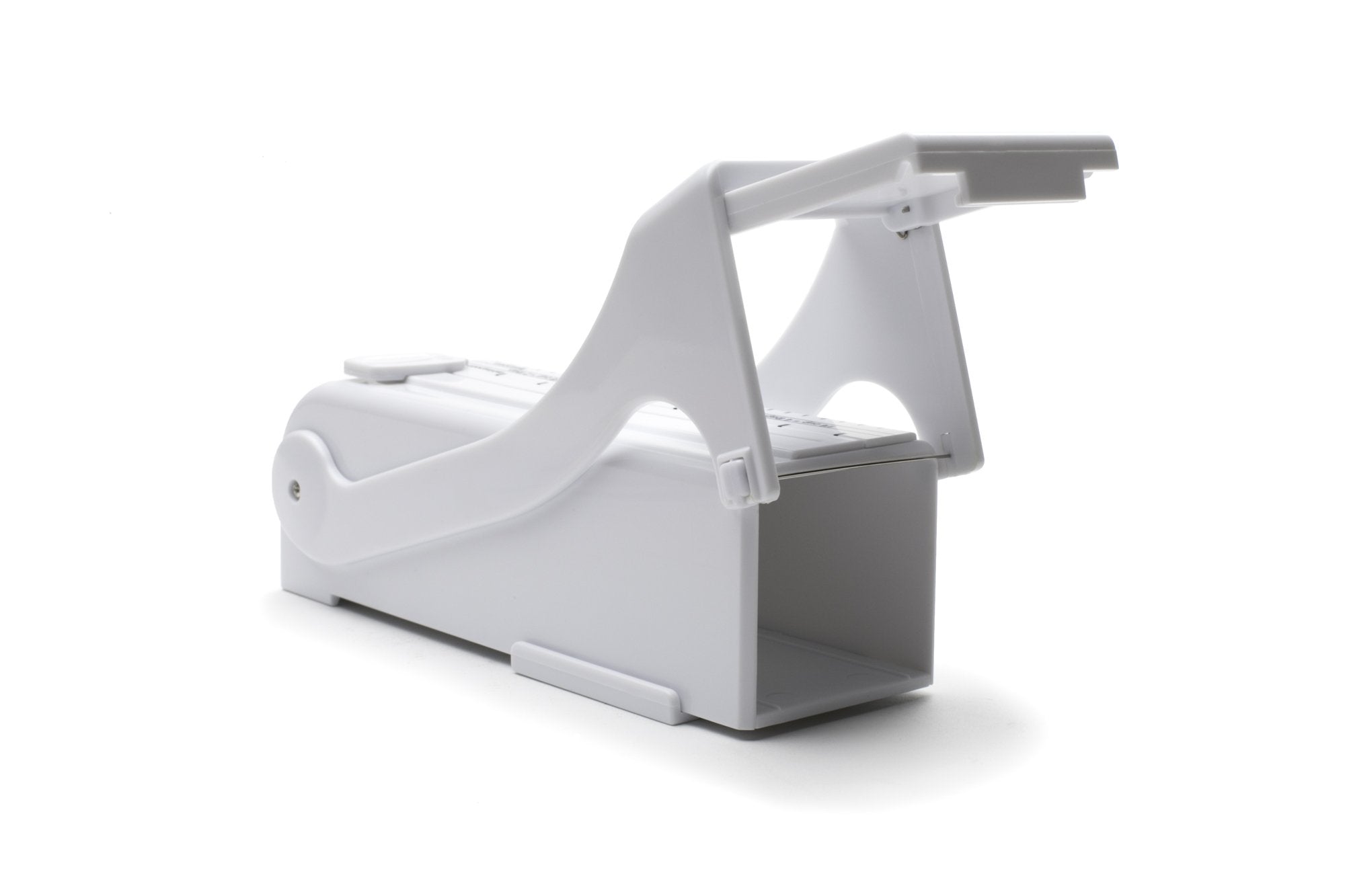 KitchenArt 32000 Buttermate Butter Cutter Slicer, Measuring Dispenser and Keeper, White - One Stick Capacity