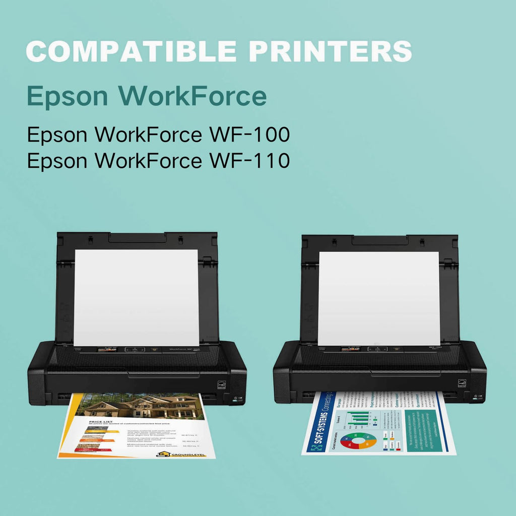 5 Pack WF-110 Maintenance Box, Remanufactured T2950 T295000 Ink Maintenance Box for Epson Workforce WF-100 WF-100W WF 100 WF100 Inkjet Printer