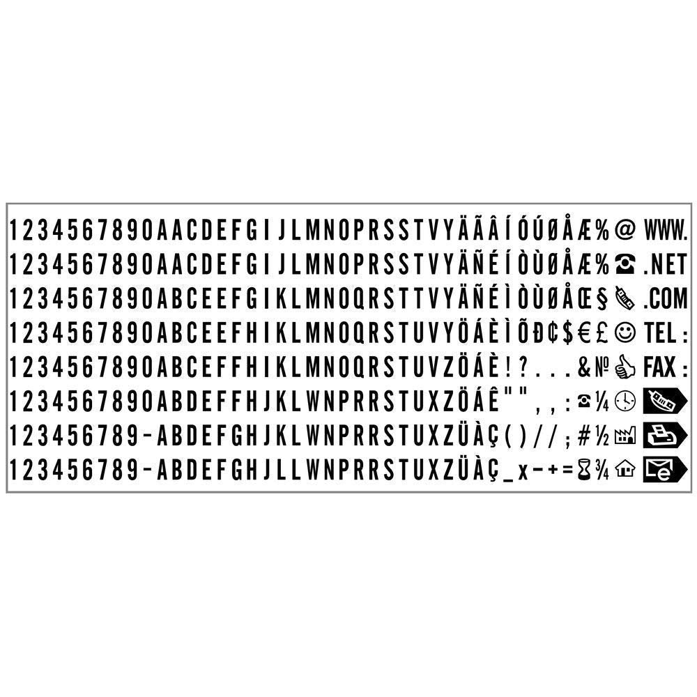 Trodat Printy 4911 Typo Self Inking Rubber Stamp – DIY with 3 Lines Text, Black, 38 x 14 mm