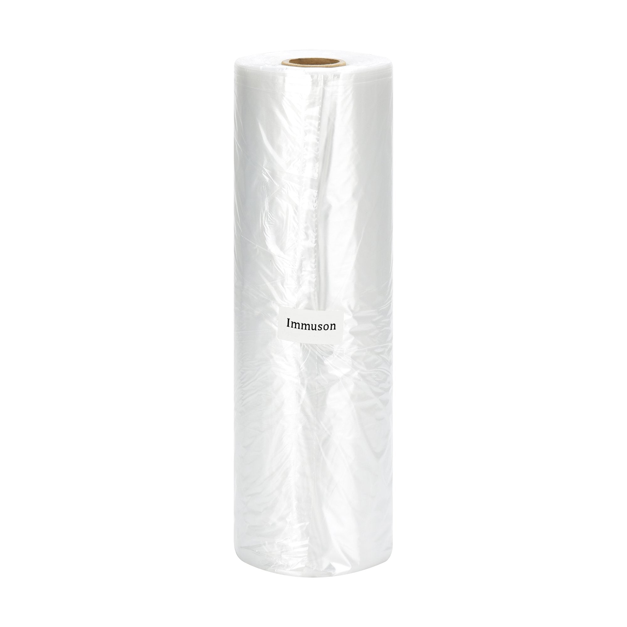 Immuson 12" X 20" Plastic Produce Bag on a Roll Food Storage Clear Bags for Fruits Vegetable Bread (350 Bags-1 Roll)