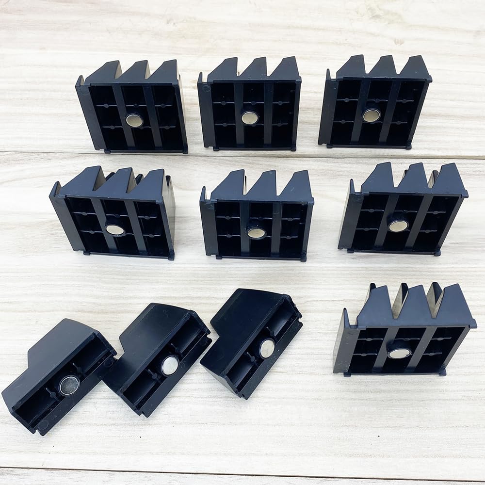 46 Pack Magnetic Wrench Organizer,Perfect Tool Storage Rack with Magnet Modular Organizers,Strong Base Perfect Holder Magnet,Modular Organizer for Multiple Tools