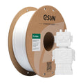 eSUN PLA Filament 1.75mm, PLA Basic 3D Printer Filament Dimensional Accuracy +/- 0.05mm, 1KG Spool (2.2 LBS) Speedy PLA Filament for 3D Printers, White