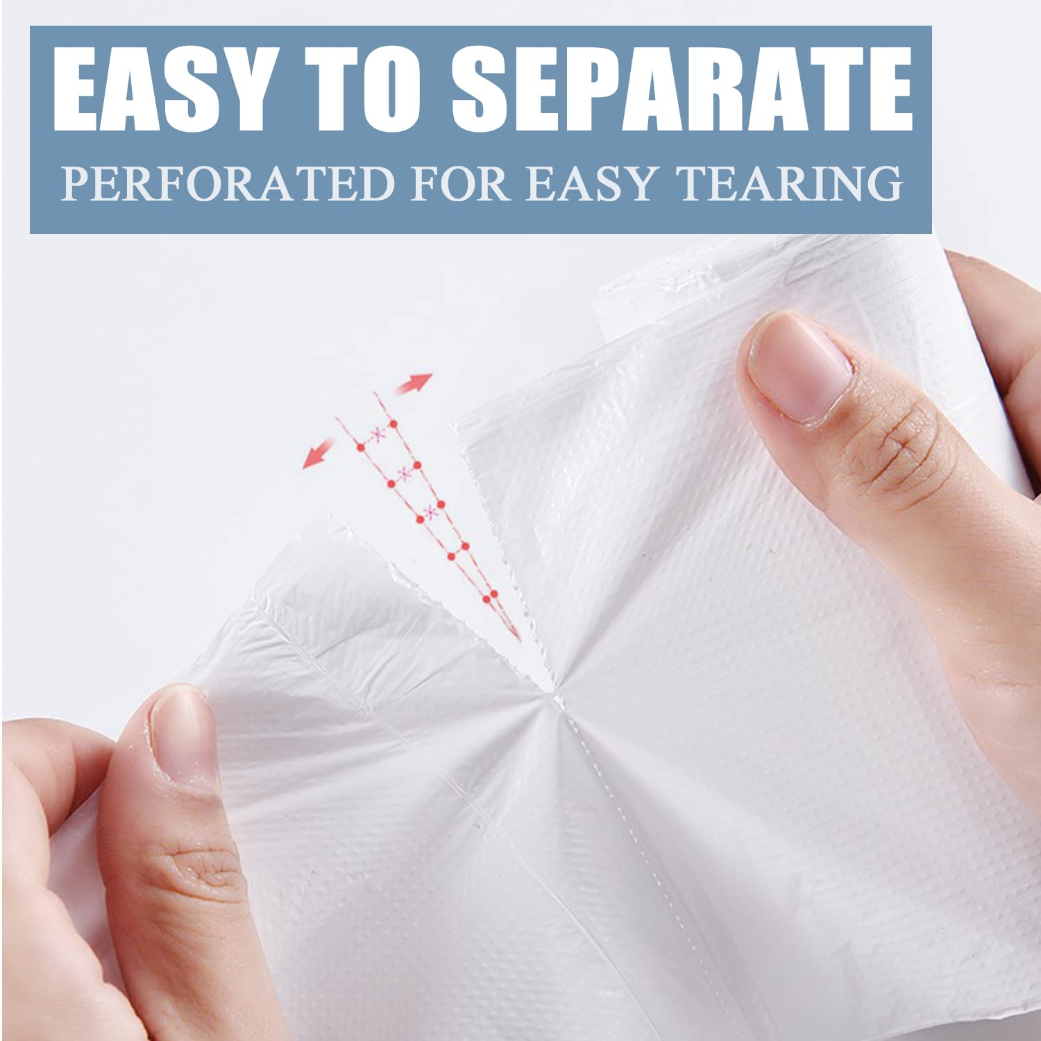 Small Trash Bags 4 Gallon - Unscented 4 Gal Bathroom Trash Bags, Small Garbage Bags for Bathroom Office Bedroom, White 4 Gallon Trash Bag Plastic Mini Small Trash Can Liners, 80 Count