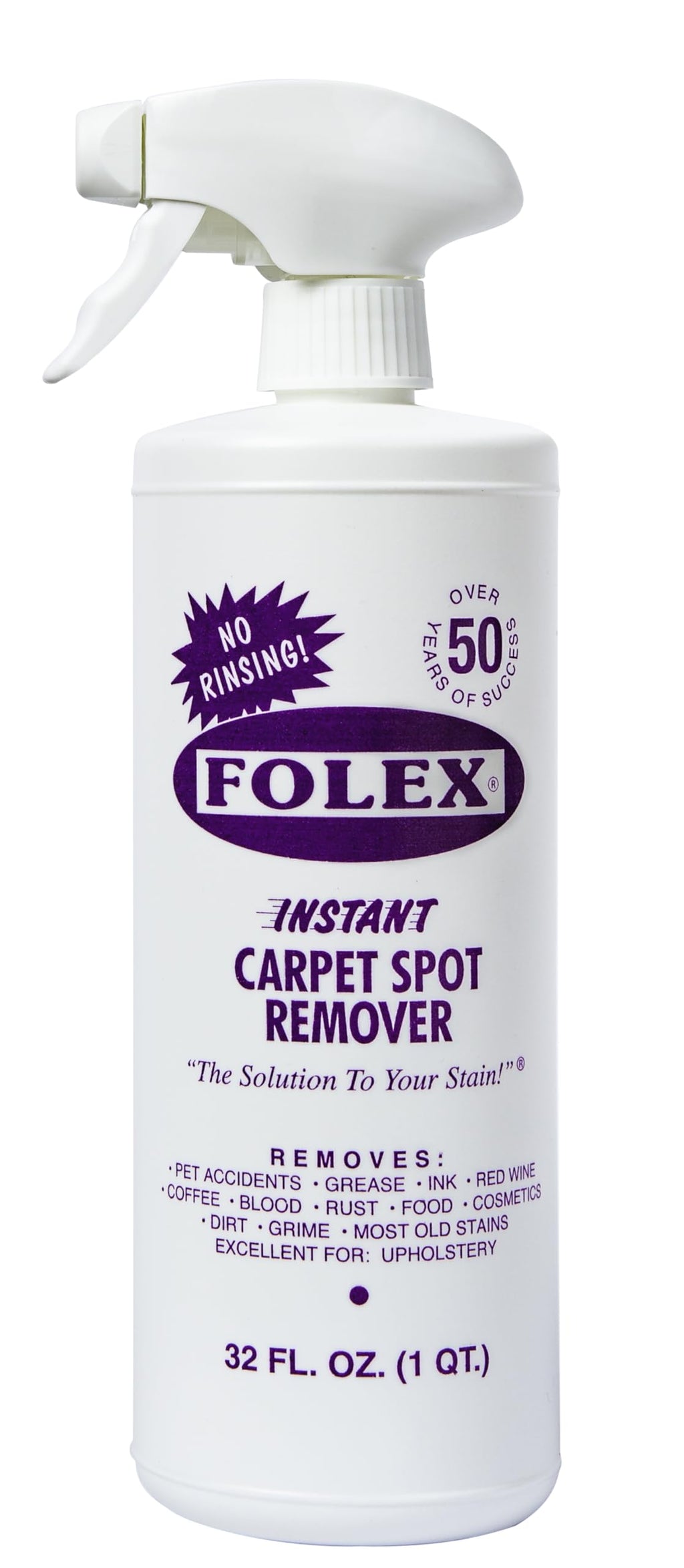 FOLEX Instant Carpet Spot Remover, 32oz Pack of 2