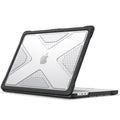 Fintie Case for MacBook Pro 16 Inch Case 2026-2021 A3403 A3186 A2991 A2780 A2485 - Heavy Duty Rugged Hard Shell Cover with TPU Bumper for MacBook Pro 16" M5/M4/M3/M2/M1 Pro/Max Chip, Clear