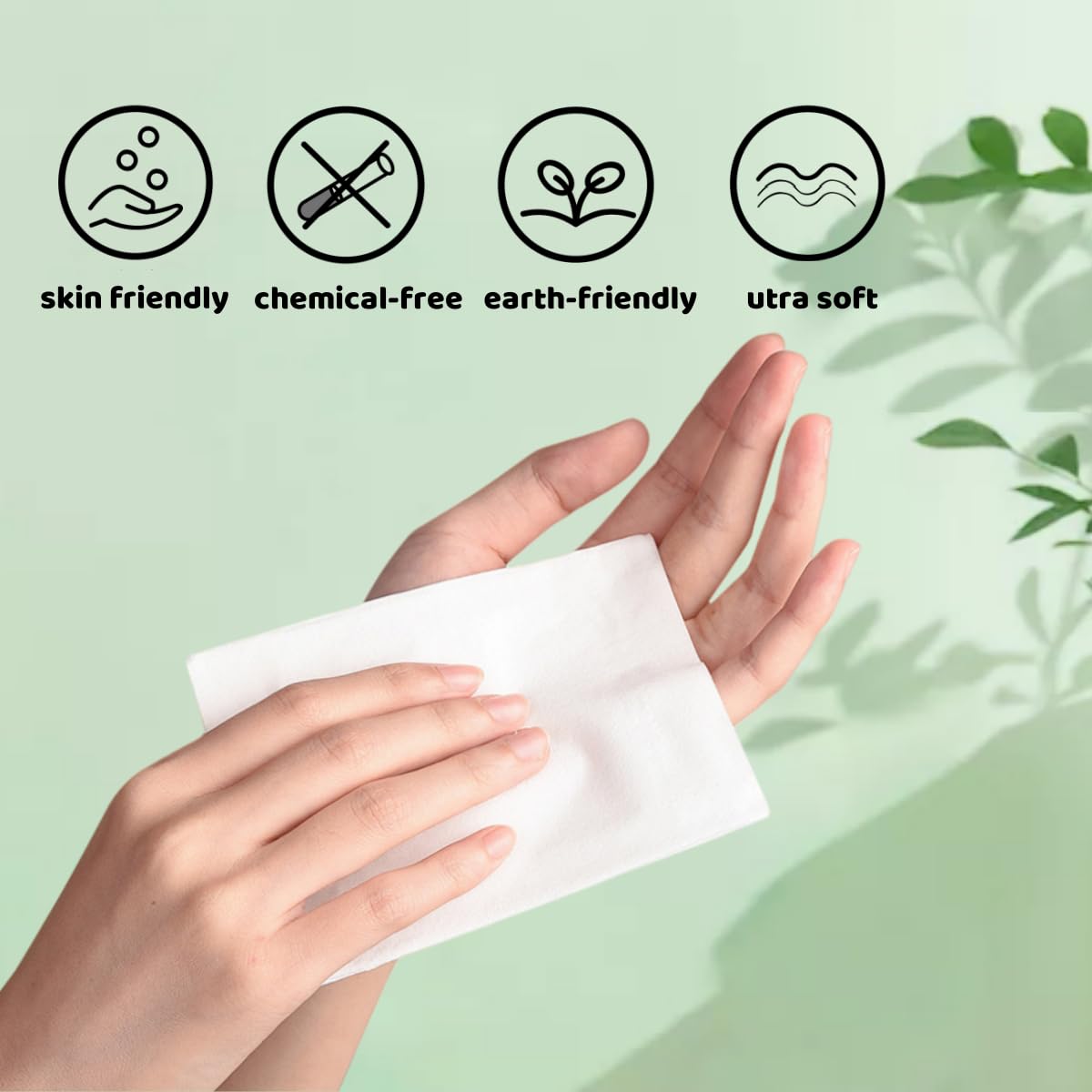QingYa Bamboo Toilet Paper, 4-Ply, 18 Rolls, 200 Sheets Per Roll, Total 3600 Sheets, bleached, Sustainable and Tree Free, Soft, Strong, Earth-Friendly