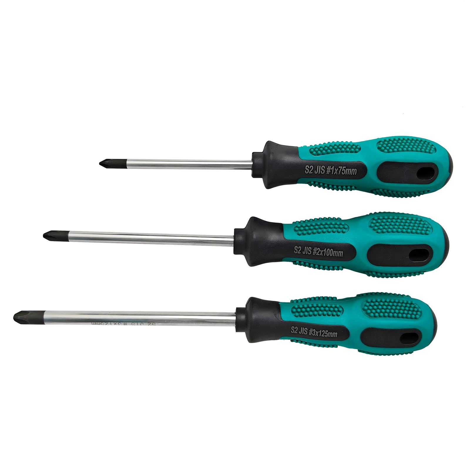 JISDriver Screwdriver Set (3Pcs) – Professional JIS #1#2#3 Drivers, Magnetic Tips, S2 Alloy Steel, Meets JIS B4633 Standard, Designed for Japanese Motorcycles, Cars,Bicycles & Industrial Equipmen