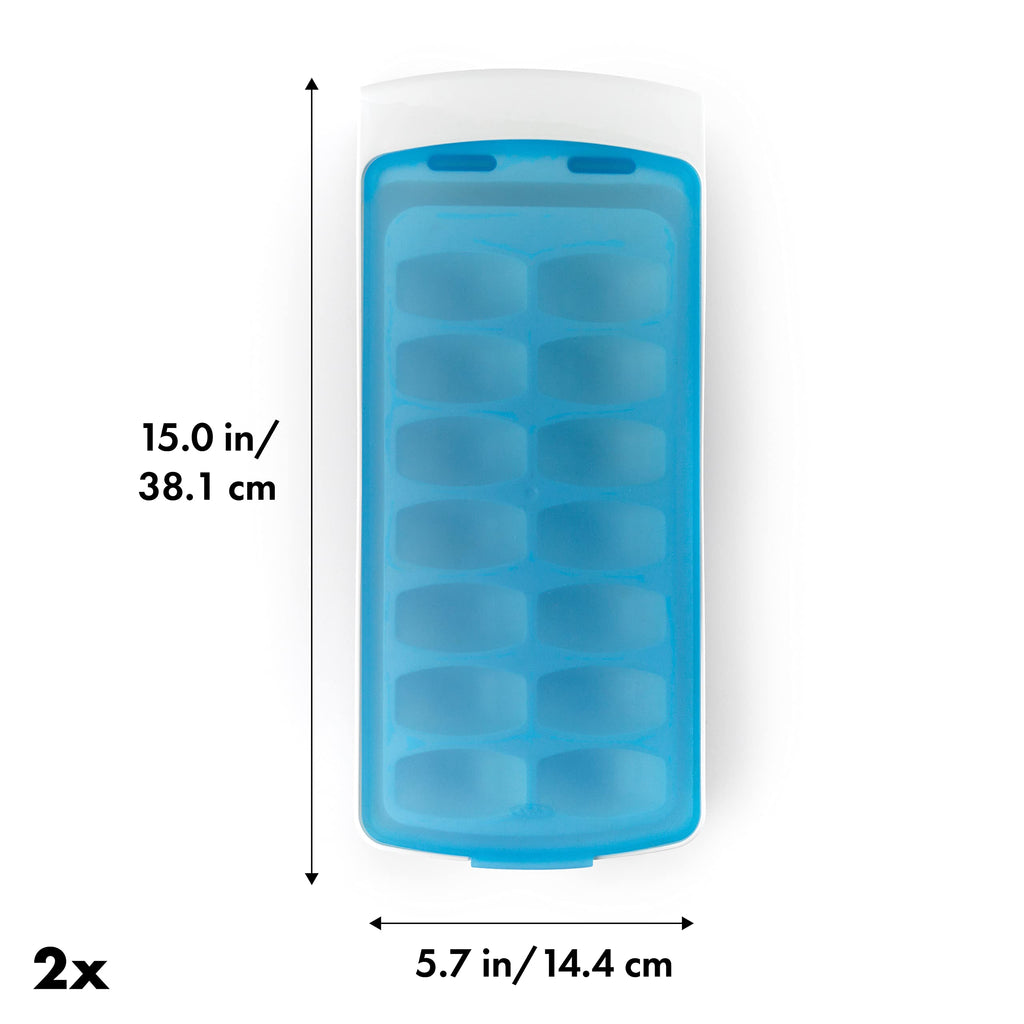 OXO Good Grips No-Spill Ice Cube Tray - 2 Pack