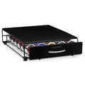 Keurig Under Brewer Storage Drawer, Coffee Pod Storage, Holds Upto 35 Keurig K-Cup Pods, Black