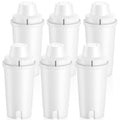 Standard Water Filter Replacement Compatible with Brita Water Pitchers and Dispensers, Classic OB03, Everyday, UltraMax, Metro+, XL, Mavea 107007 35557 and More, NSF Certified Pitcher Filters-6 Pack