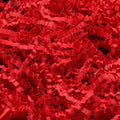 1LB Crinkle Paper Packing Paper Shredded for Gift Box Crinkle Cut Easter Basket Filler for Box Basket Filler And Gift Wrapping Kit All Occasions (Red)