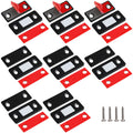Jiayi Cabinet Magnetic Catch 8 Pack Ultra Thin Cabinet Door Magnets Stick on Drawer Magnets Cabinet Latch Magnetic Closures for Cabinets Kitchen Closet Door Closing Magnetic Door Catch Closer