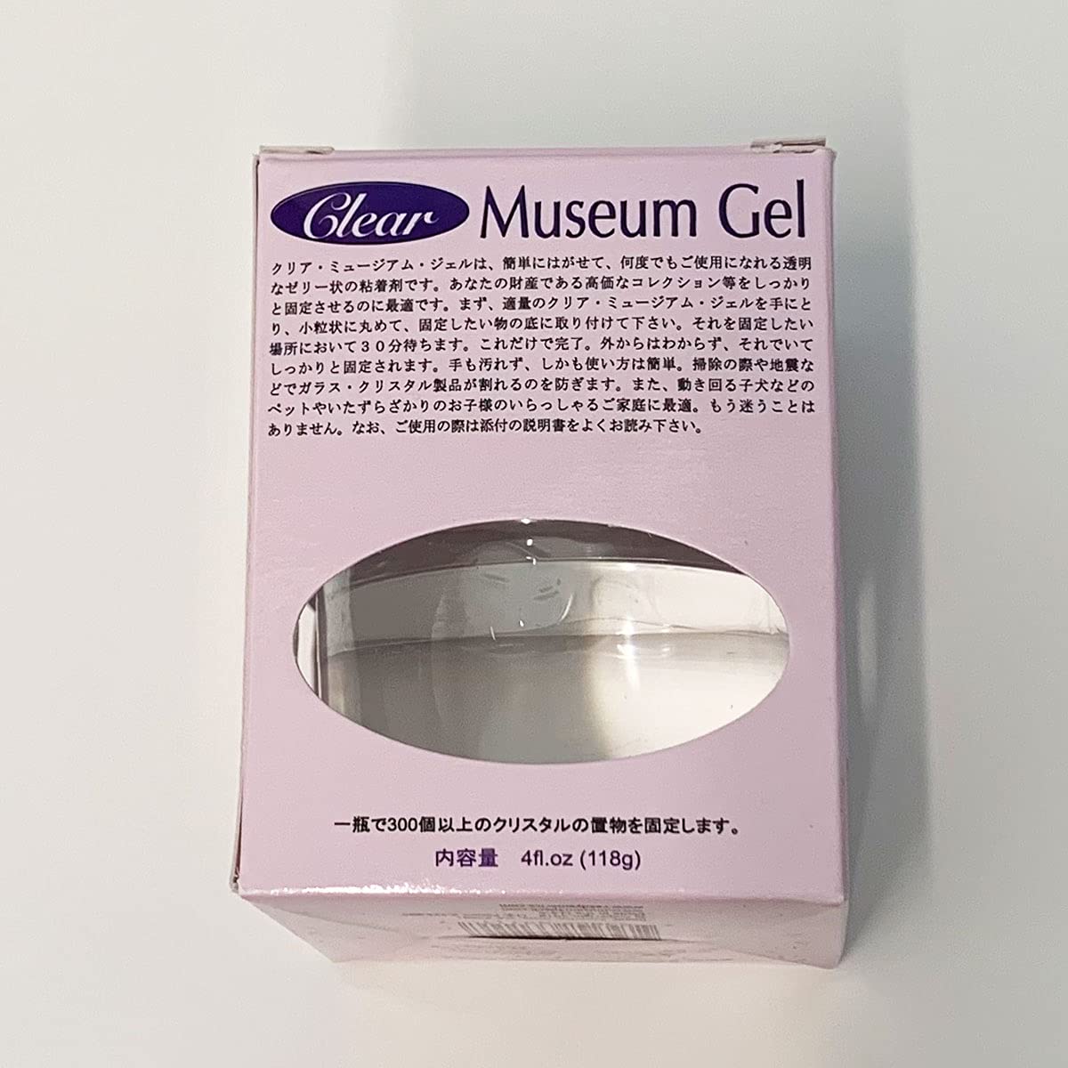 Ready America 33111 Museum Gel, Clear