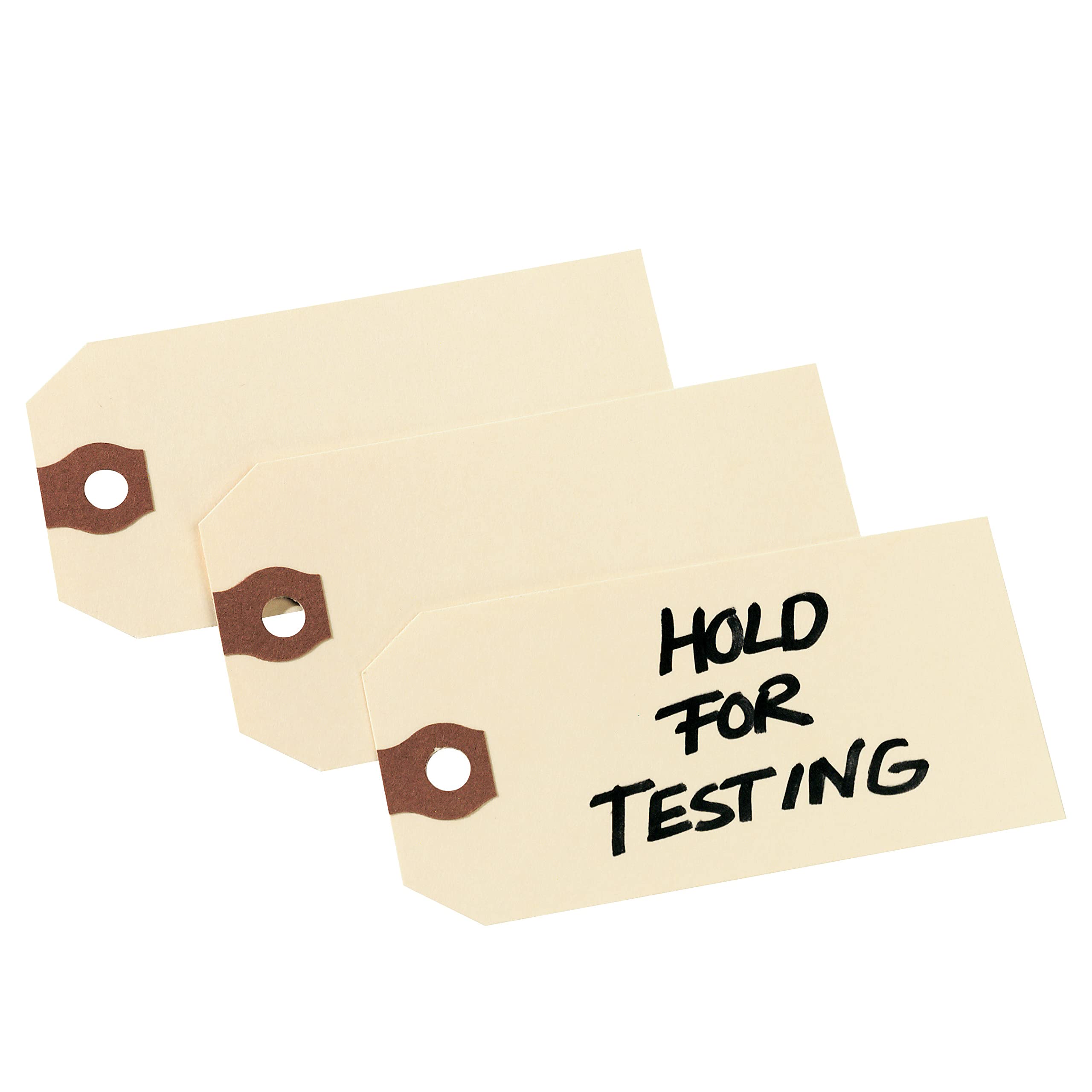 Manila Shipping Tags, Manila, 2-3/4" x 1-3/8", 1000/BX