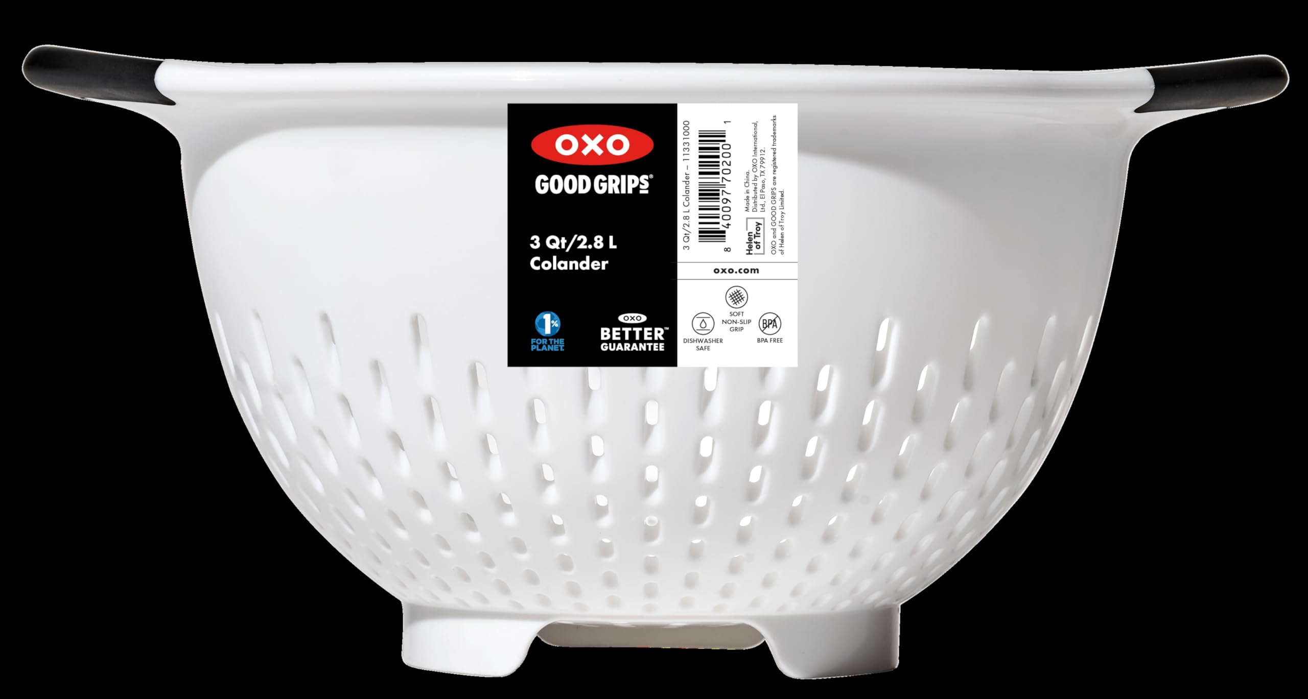 OXO Good Grips 3 QT Plastic Colander