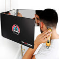 The 360 Mirror - 3 Way Adjustable Trifold Barber Mirror for Self Hair Cutting - Tri Fold Self Haircut System for Men and Women Braiding