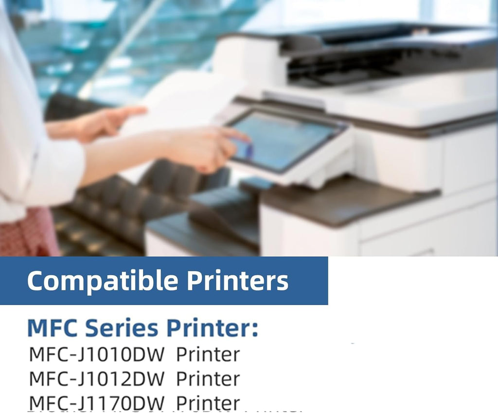 LC401 Ink Cartridges Replacement for LC401 LC 401 LC-401 LC401BK LC401XL Work with MFC-J1010DW, MFC-J1012DW, MFC-J1170DW Printers (B/C/Y/M, 4 Pack)