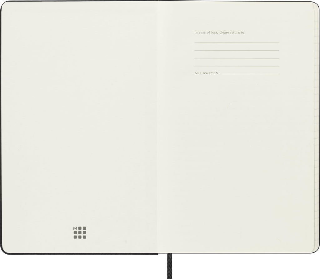 Moleskine 12 Month 2026 Smart Weekly Planner, Hard Cover, Large (5" x 8.25") Black: Compatible with Moleskine Smart Pen (Smart Set Sold Separately)