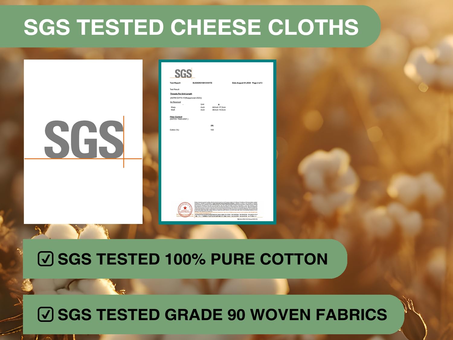 Olicity Cheese Cloth Roll, Grade 90, 3x30Ft, 90 Sq Feet, Reusable Large Cheesecloth Roll Bulk with Closed Edges Unbleached Cotton Muslin Fabric Cheese Cloths for Straining, Cooking, Crafts - 10 Yards