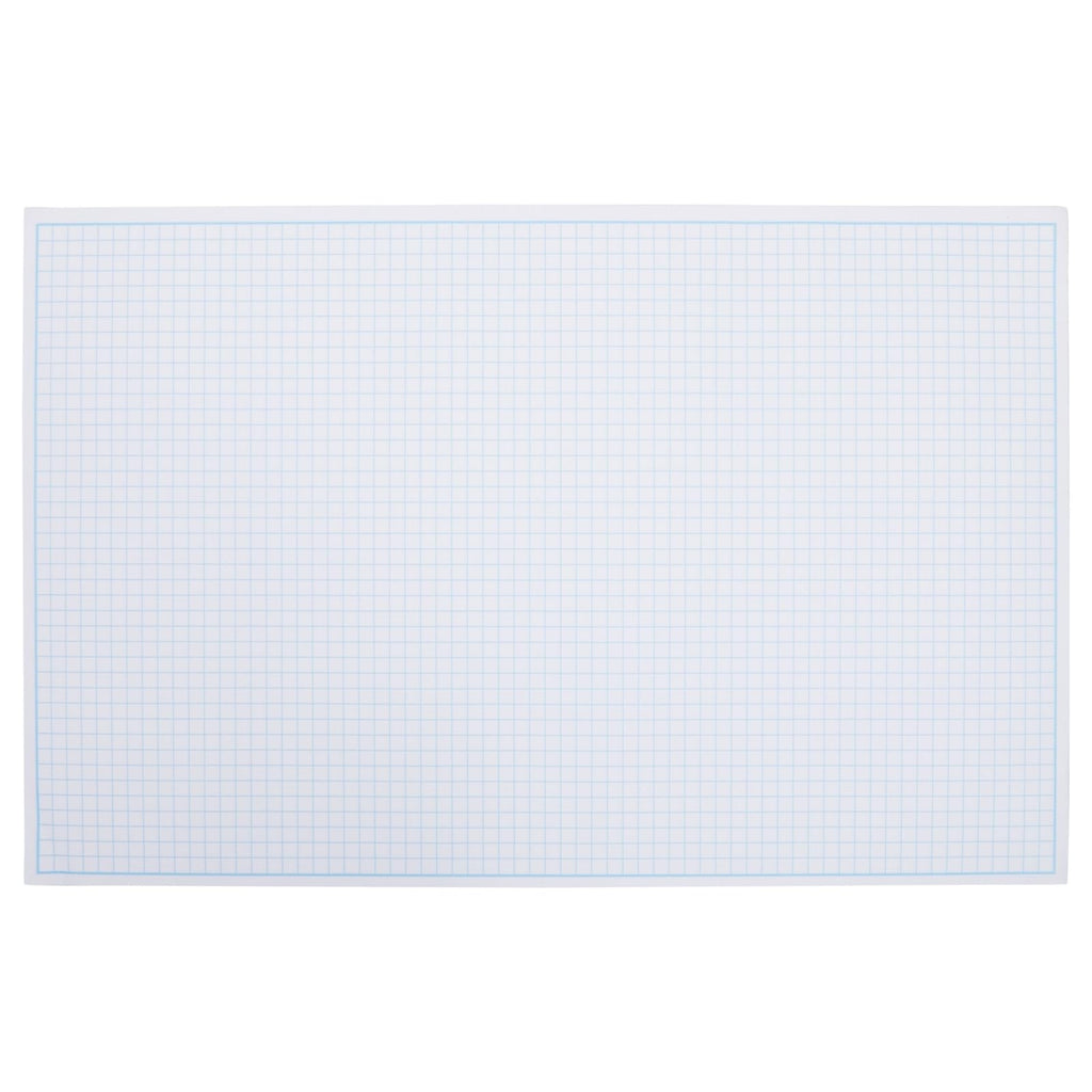 2 Pack Engineering Graph Paper Pads, 11x17 Quadrille Grid Paper for Drafting, Engineering, Blueprint Drawing, Architect Designers (4 Squares Per Inch, 50 Sheets Each Pad)
