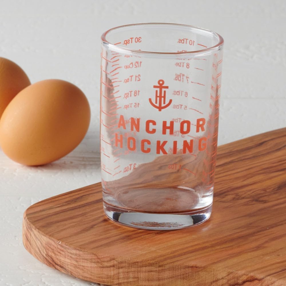 Anchor Hocking 77941 Small Measuring Glass 5-Ounce, Clear