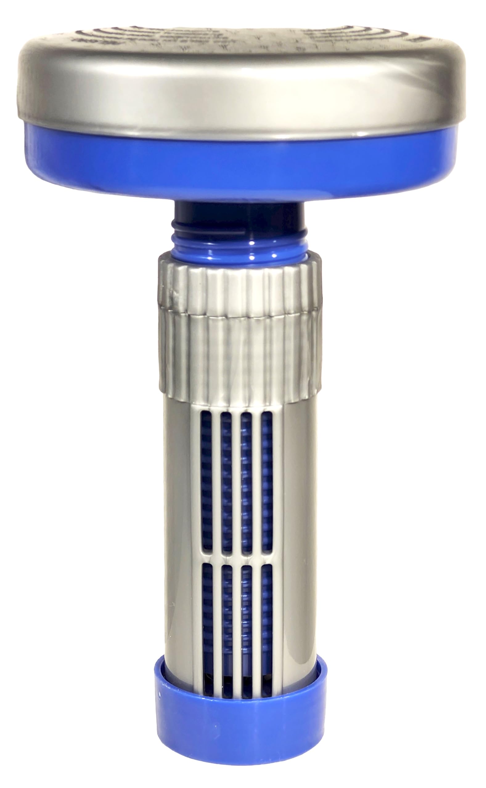 Mini Tab Floater for Hot Tub, Spa, Small Pool – Use up to 1-1/8" inch Bromine/Chlorine Tablets in Floating Chemical Dispenser – Adjustable Flow Control from 0 to 13