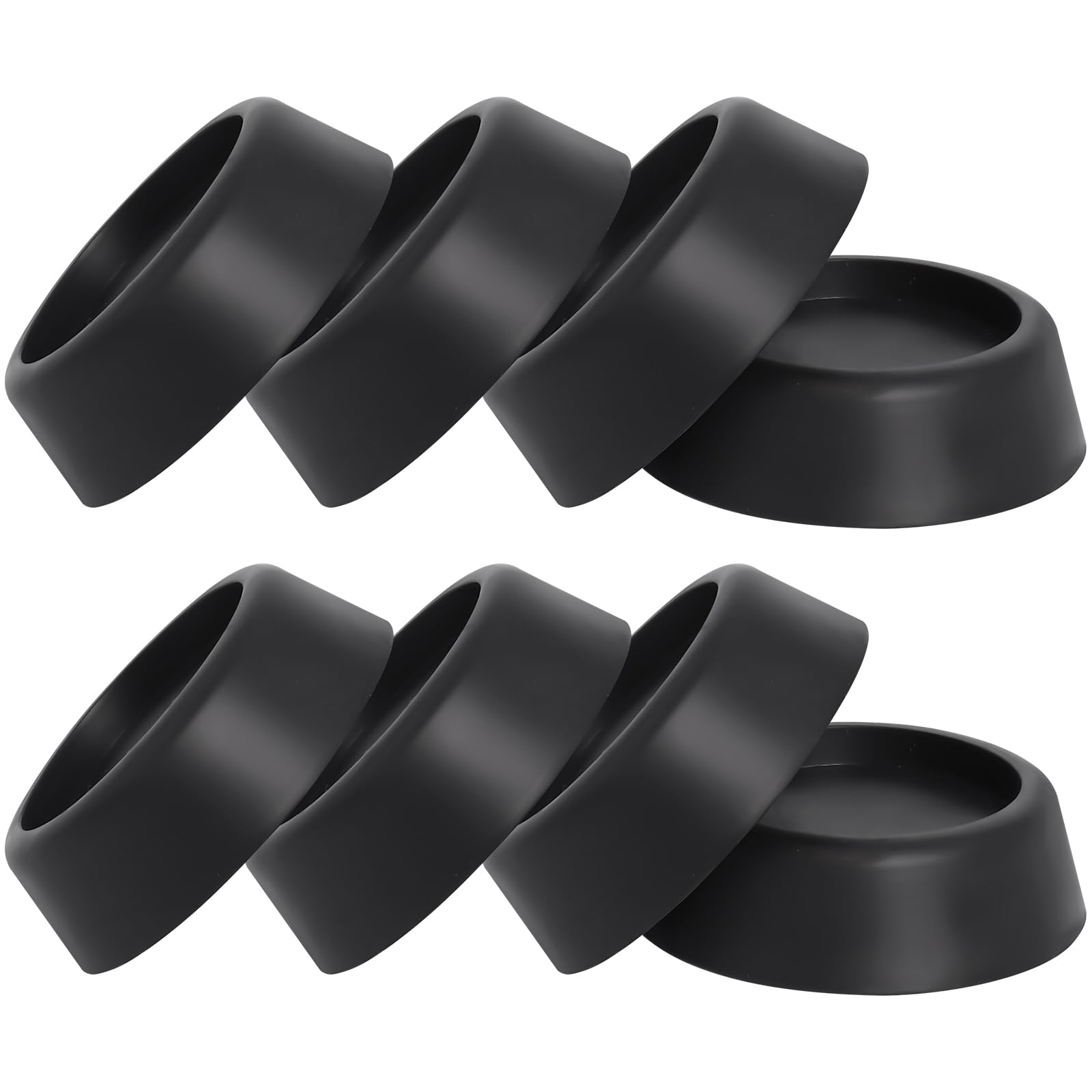 Anti Vibration Pads for Washing Machine and Dryer Rubber Isolation Vibration Damping Pads Anti-Walk Universal Size-8 Pack