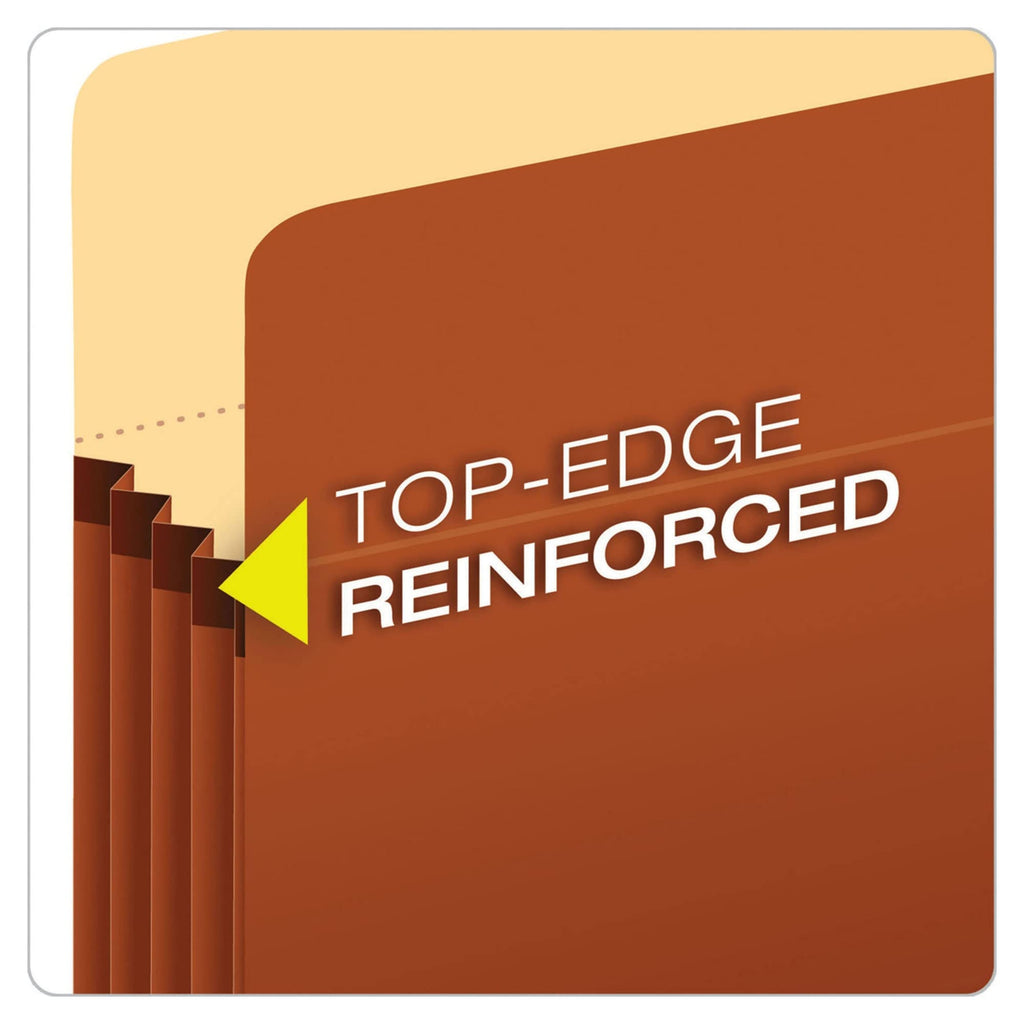 Pendaflex Vertical File Pockets, 5.25-Inch Expansion, Straight Cut, Letter 10/Box