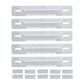 OUKENS 5 Pieces Mouse Guards for Bee Hives, Beehive Travel Gate, Bee Mouse Guard, Detachable Escapeproof Hives Entrance Reducer