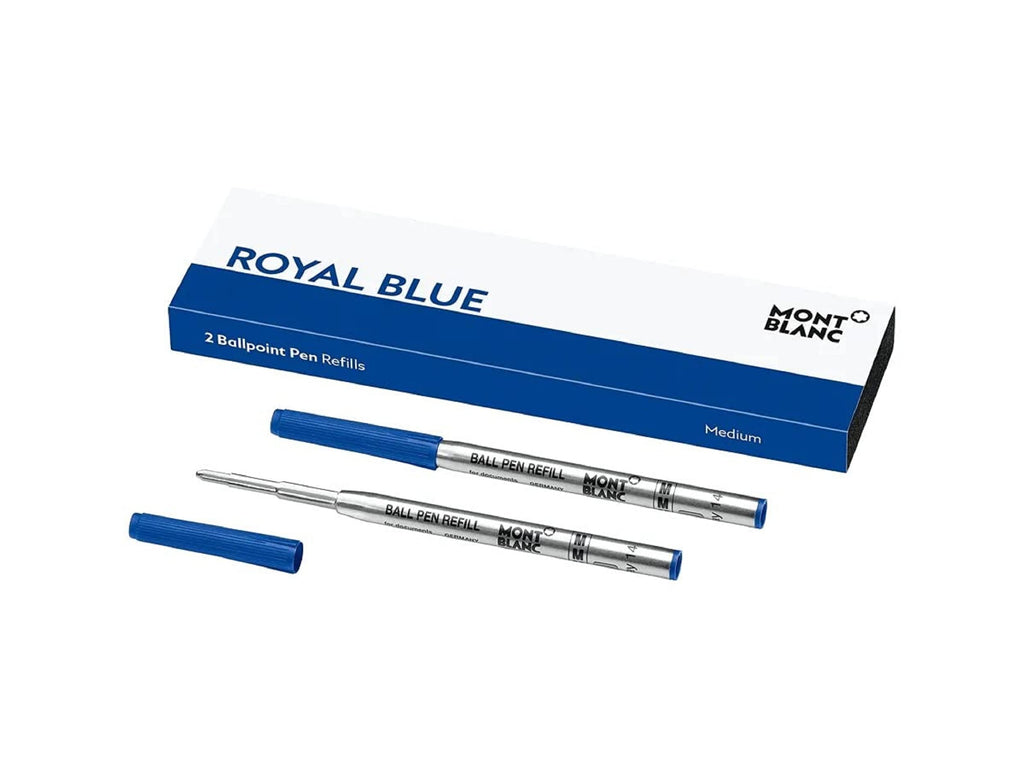 MONTBLANC REFILL BP M 2x1 ROYAL BLUE PF brand