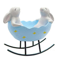 realideas Easter Bunny Decorations Spring Indoor Home Decor Bunny Figurines Rabbit Bunny Candy Dish Serving Bowl - Home Table Decor Centerpiece Easter Bunny Collectible Figurines