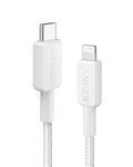Anker USB C to Lightning Cable, 322 USB-C to Lightning Braided Cable(3ft, Black), MFi Certified, Fast Charging Cable for iPhone 14 Plus 14 14 Pro Max 13 13 Pro iPhone 12 (Charger Not Included)