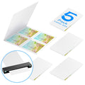 Laminator Carrier Sleeve Lamination Carrier Thermal Laminating Carriers Sheets Thermal Carrier Sheet for Laminator with All Brand Laminating Pouch (5, Letter Size)
