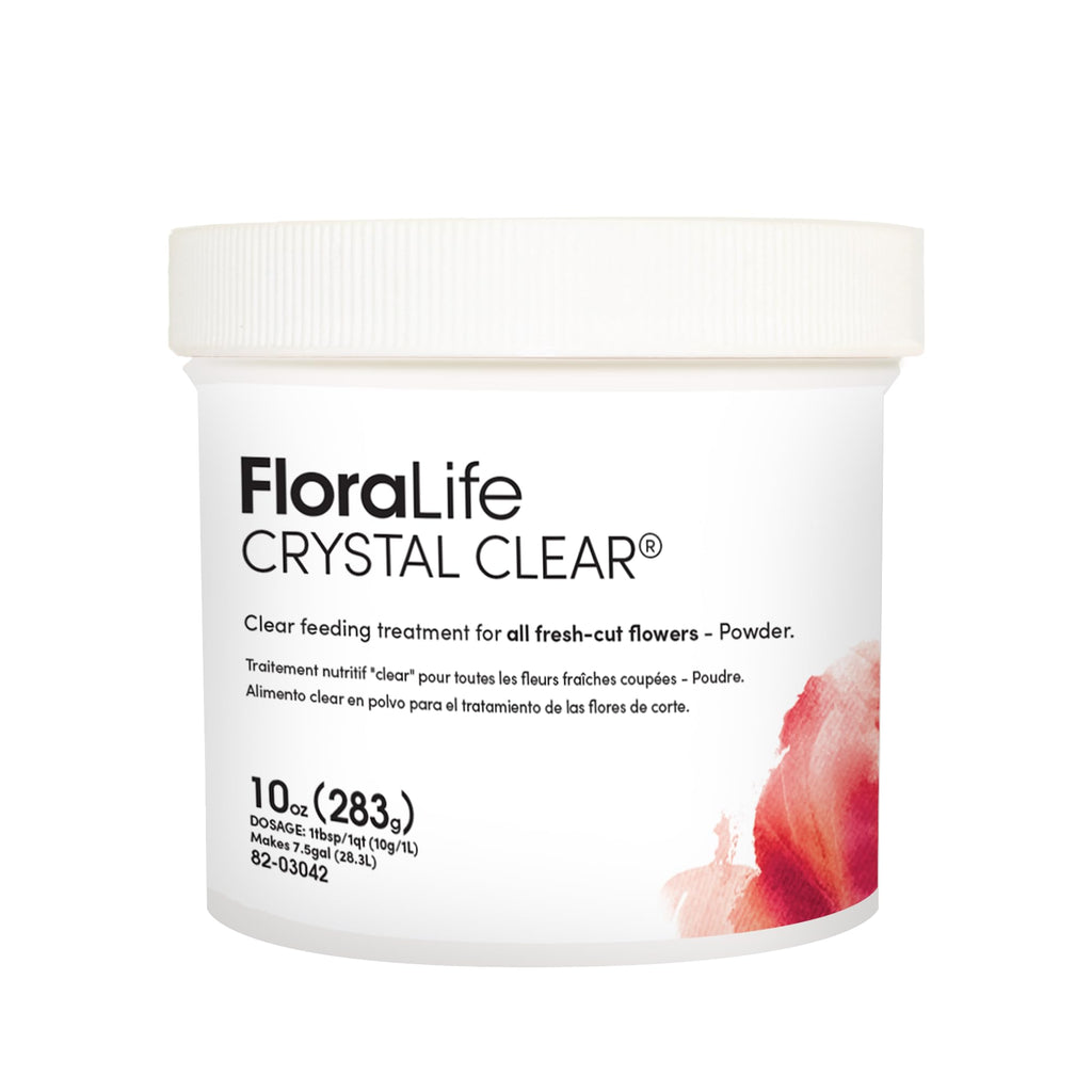 Cut Flower Food Floralife Crystal Clear 10 Ounce Powdered Tub