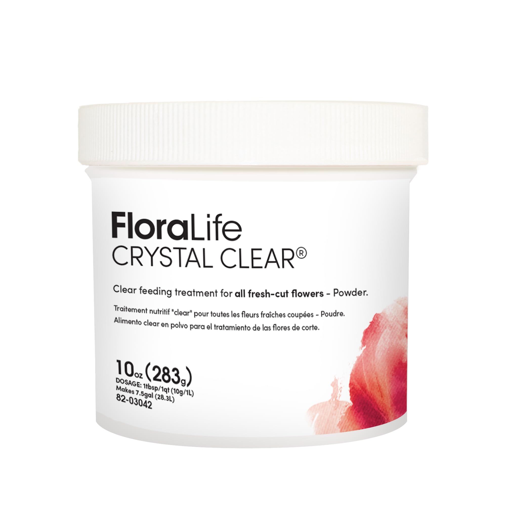 Cut Flower Food Floralife Crystal Clear 10 Ounce Powdered Tub