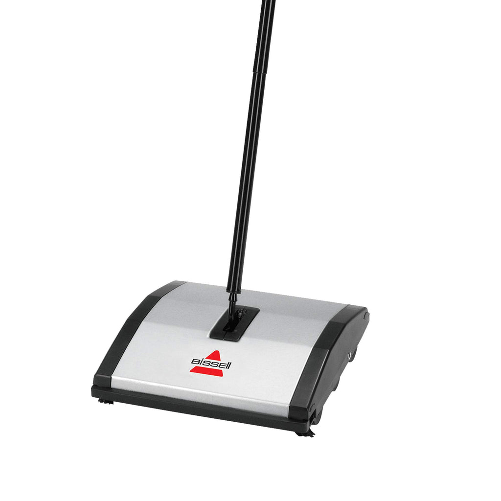BISSELL 92N0C Natural Sweep Dual Brush Cordless Sweeper, Made of 100% Recycled Plastic and is PVC-Free with Corner Brushes and Durable Design