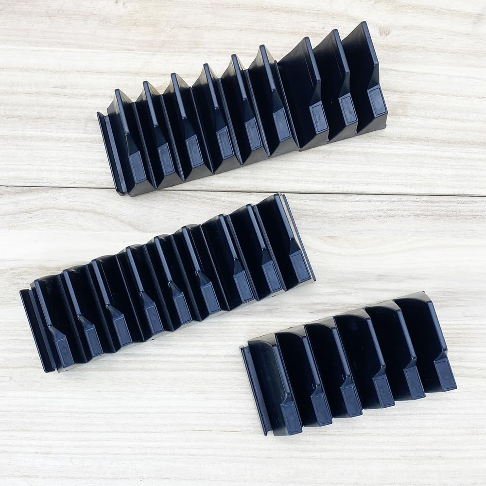 46 Pack Magnetic Wrench Organizer,Perfect Tool Storage Rack with Magnet Modular Organizers,Strong Base Perfect Holder Magnet,Modular Organizer for Multiple Tools